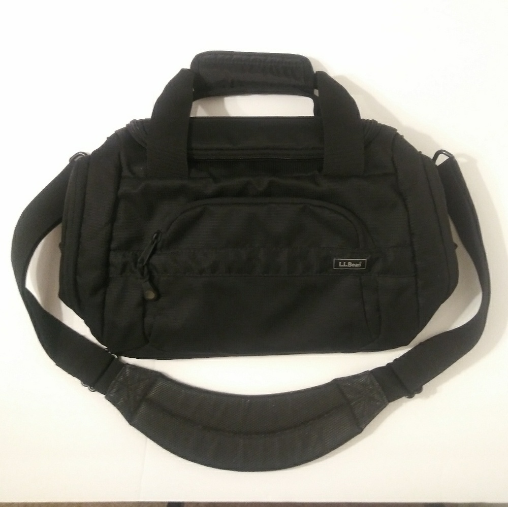 L.L.BEAN CAMERA BAG - BLACK - Picture 2 of 8
